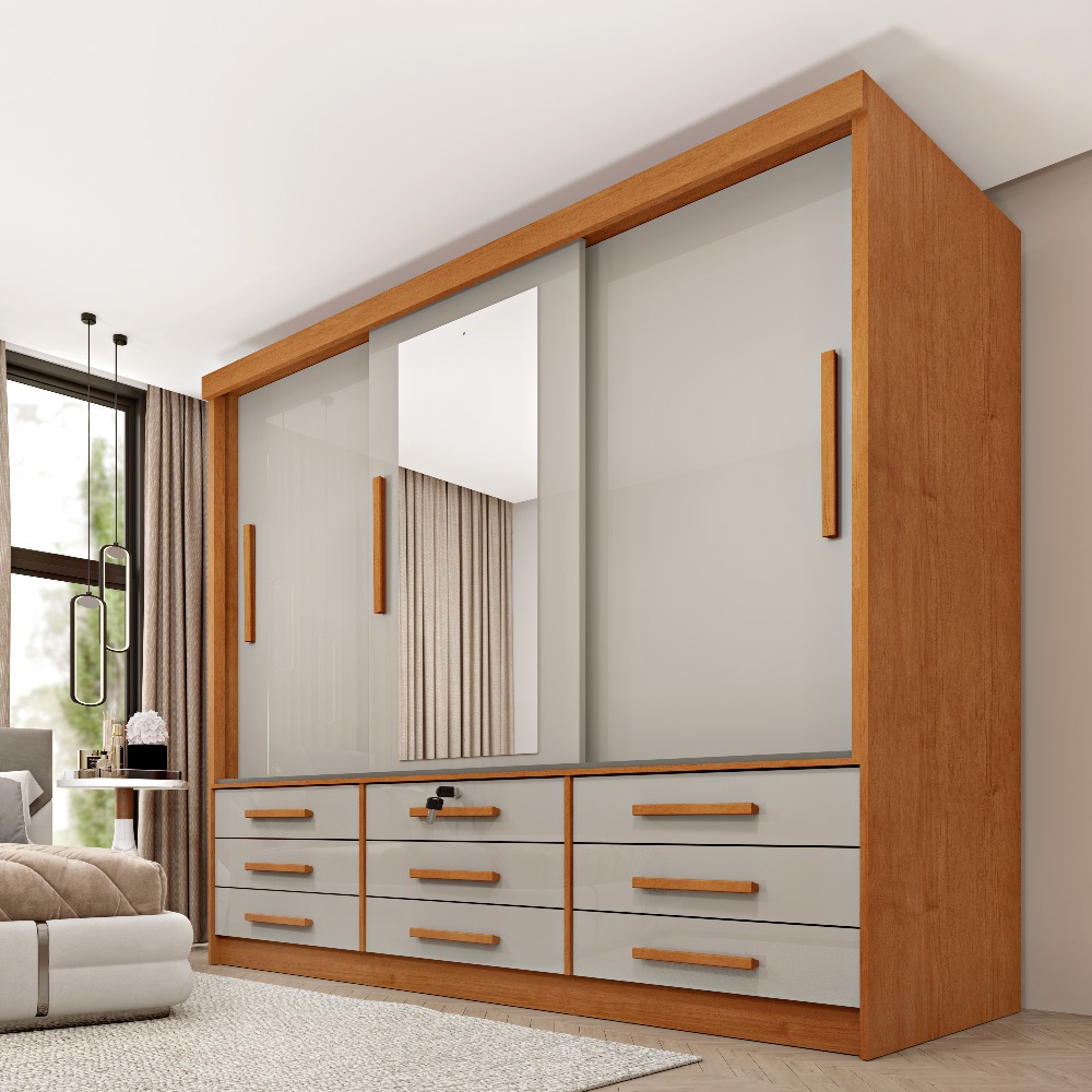 Dormitório Chicago 3 portas